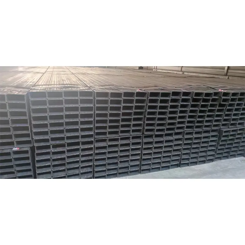 အနက်ရောင် ERW Rectangular နှင့် Square Steel Tube အနက်ရောင် ERW Rectangular နှင့် Square Steel Tube