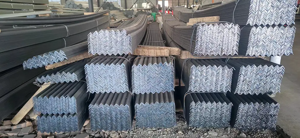 Black Angle Steel Bar